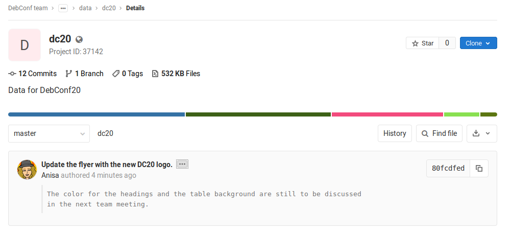 Updating the DebConf20 sponsorship flyer in git